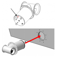 Max Power CT125 Stern Pod Thruster - Electric 24 volt